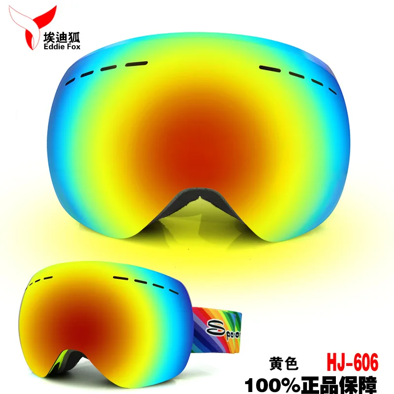 Men Women Anti Fog Ski Snow Goggles Spherical Lens Best Ski Goggle Skiing And font b