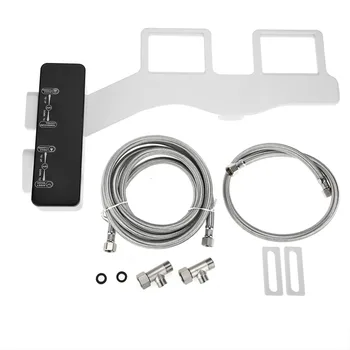 

Bathroom Mixer Toilet Bidet Attachment Set Self Cleaning Nozzle Water Pressure Temp Control G3/8 UNS7/8