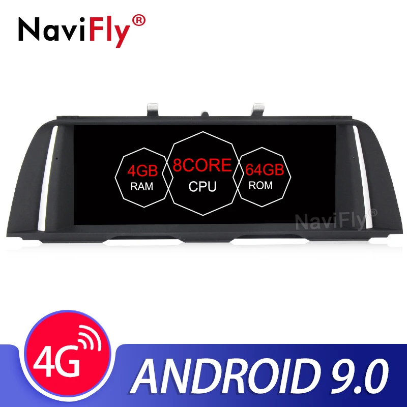 

New Android 9.0 8Core 4G+64G 4G LTE car radio multimedia player GPS Navigation For BMW 5 Series F10/F11 2011-2017 CIC NBT System