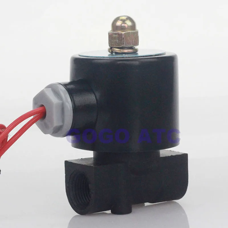 2 варианта медной катушки воды электромагнитный клапан 1/4 3/8 дюймов 220V AC нормально закрытый 2W025-08 2W040-10 инженерный пластик клапан