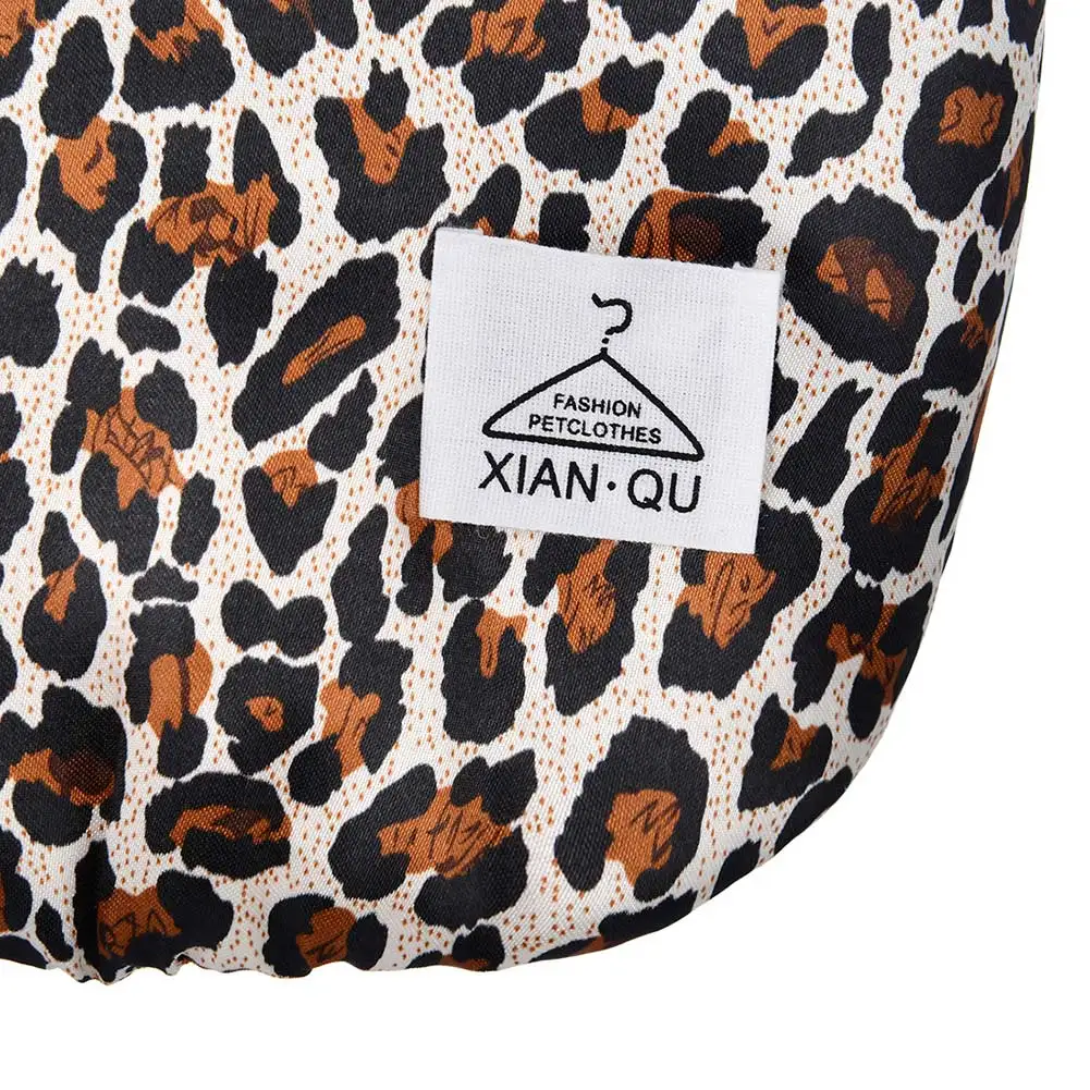 

Pet Dog Clothes Leopard Printed Coat for Pet Puppies QJS Shop