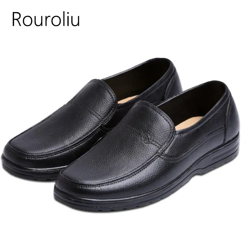 comfortable black non slip work shoes