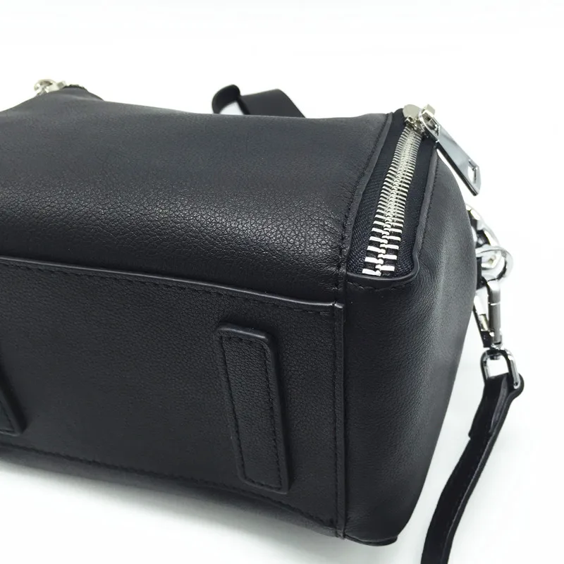  Autumn Winter Fashion Chain Genuine Leather Women Shouder Bag Small Size Female Messenger Bag Desig - 32840611949
