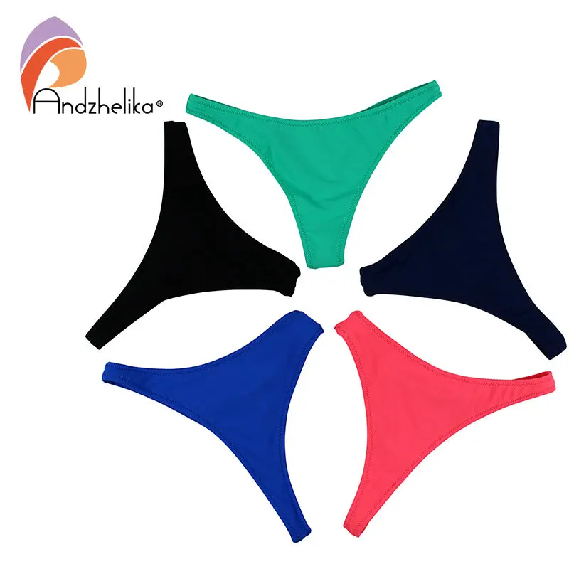 

2018 swimming briefs V shape Solid brazilian bikini bottom Sexy Straps Bikini Brief Bottom Swimwear Trunks Underwear Plus Size