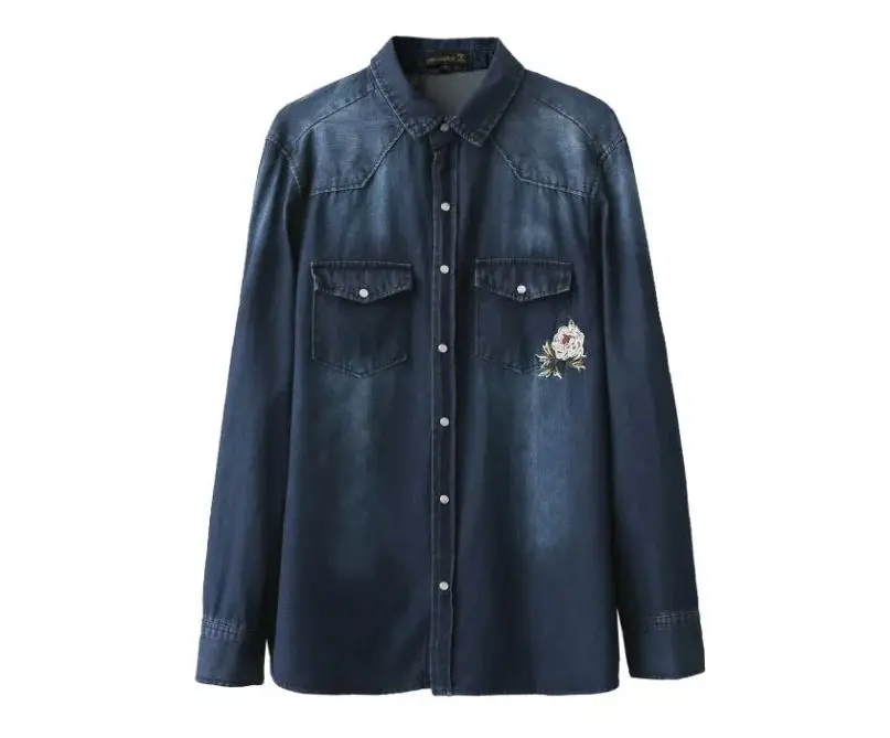 Compare Prices on Embroidered Denim Shirts- Online