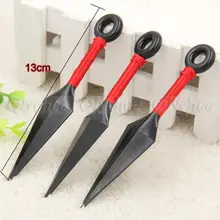 Наруто Какаши Пластик ниндзя кунай японский аниме косплей бутафорское оружие Новые 3 шт./1 комплект