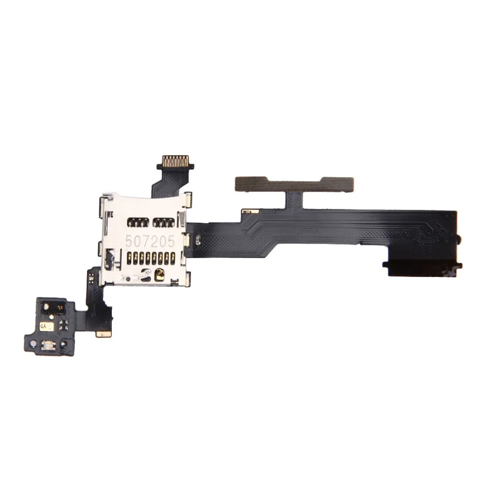 

New Volume Button Switch Flex Cable + SD Card Slot Reader Flex For HTC One M8