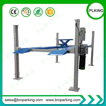 

hot sale hydraulic car lift four post parking lift for home garage