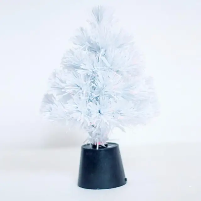 Mini USB Fiber Christmas Tree Christmas Decoration 30cm PVC DIY