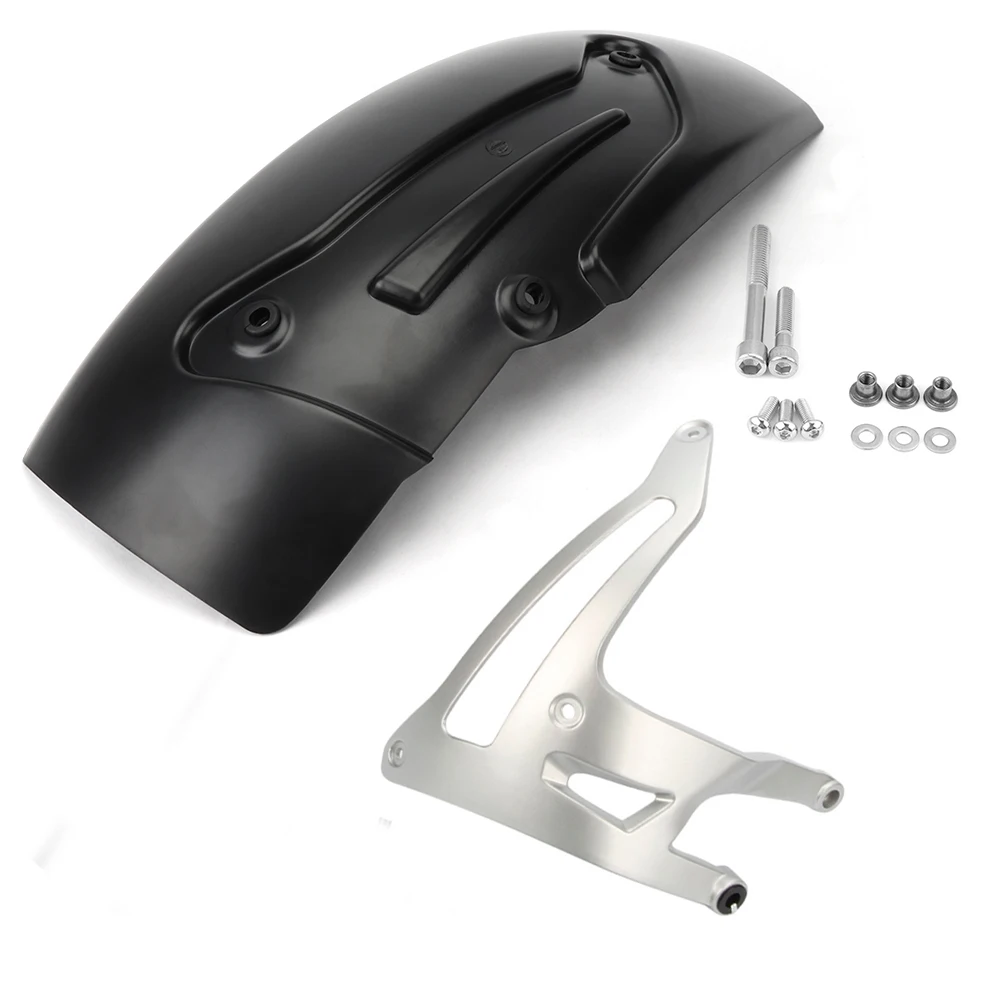 Cena Motocykl czarny srebrny tylny błotnik dla BMW R1200GS Wheel Hugger błotnik osłona rozbryzgowa dla BMW R 1200 GS LC Adventure 2013 2018