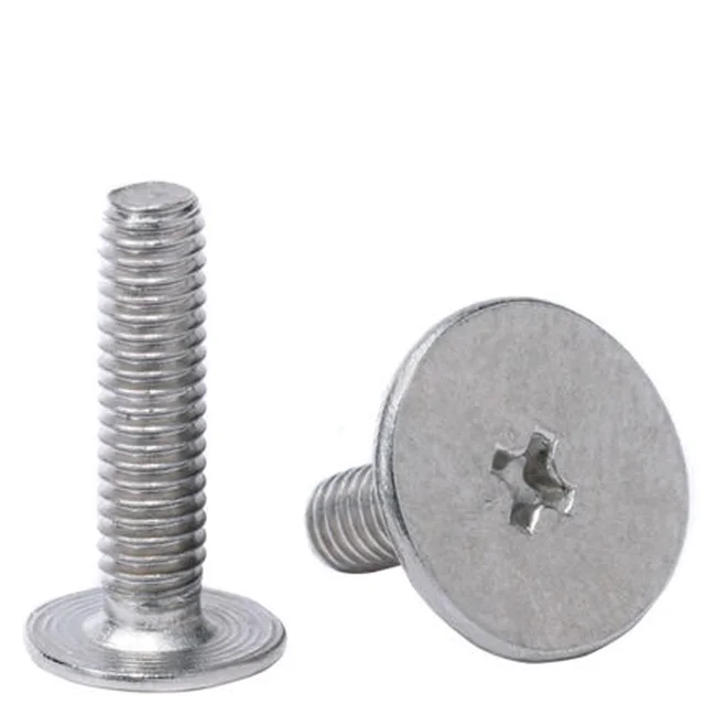 Uxcell 50pcs M2.3 X 8mm Stainless Steel Phillips Pan Head Self Tapping Screws