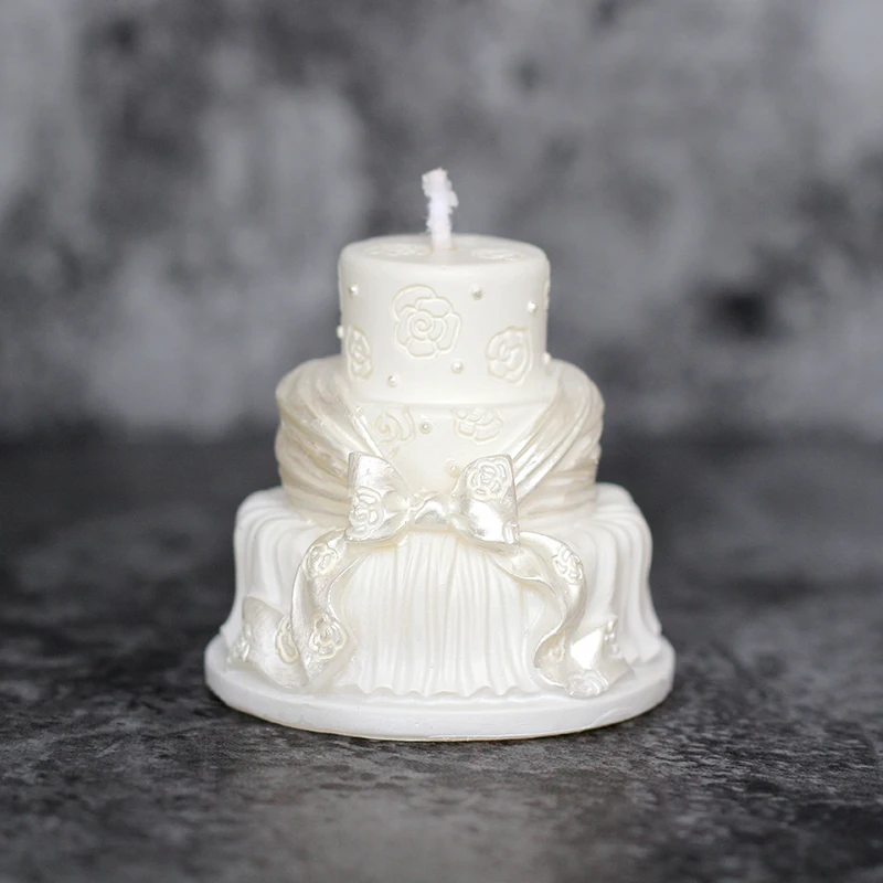 Силиконовые формы для изготовление мыла, свеч 3D форма торта ручной работы ремесло смолы глины формы шоколада помадка украшения торта инструмент