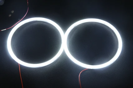 Отличное Ультра яркое освещение 3014SMD Led Ангельские глазки гало кольца комплект для peugeot 408 2010 2011 2012 2013 светодиодные фары