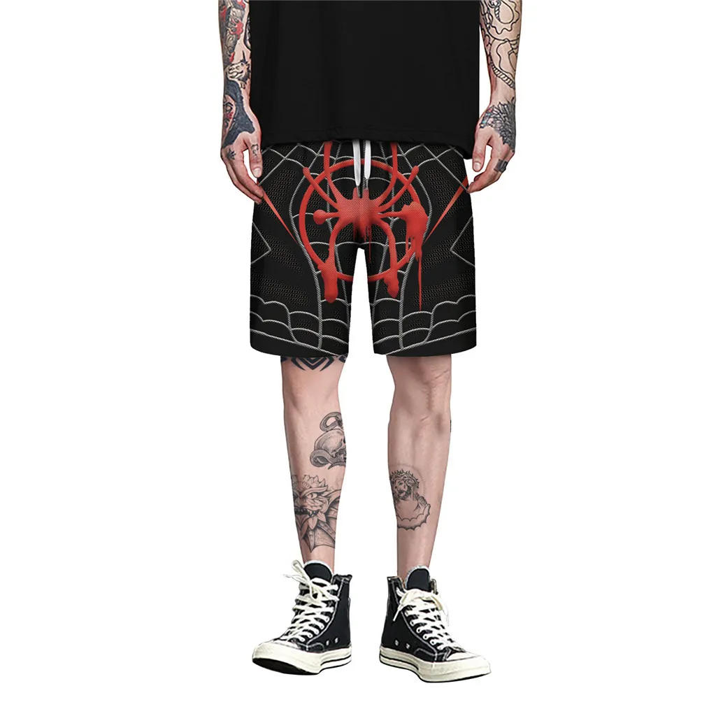 Повседневные летние шорты камуфляжные спортивные шорты мужские повседневные спортивные шорты с принтом Спортивные шорты на шнурке Y617