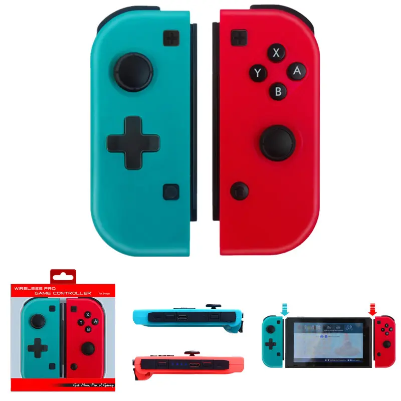 Controlador de Control de Mando profesional inalámbrico Bluetooth para consola de interruptores Nintend controlador de Gamepads Joystick para Switch dos switch joy con - 1