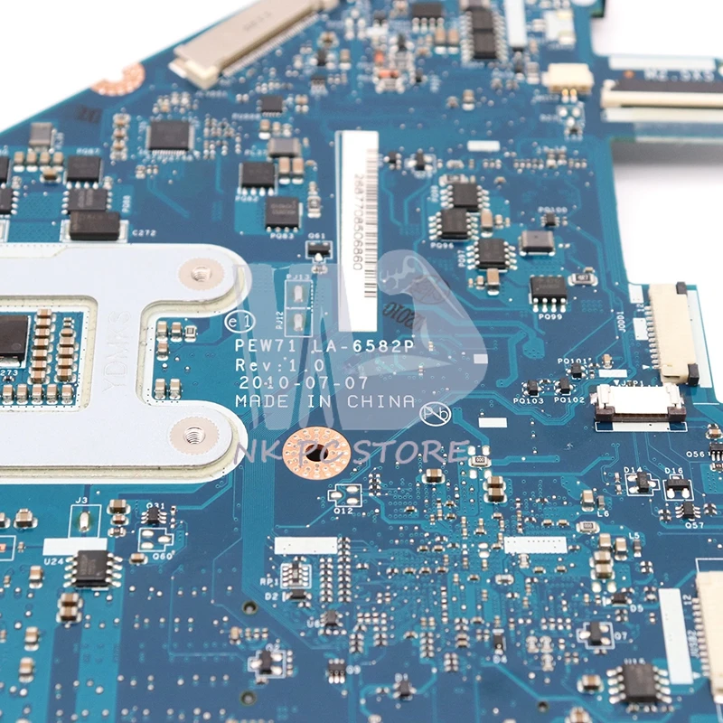 NOKOTION PEW71 LA-6582P MBR4L02001 placa principal para Acer aspire 5742 5742Z placa madre portátil HM55 UMA DDR3 cpu gratis NOKOTION PEW71 LA-6582P MBR4L02001 placa principal para Acer aspire 5742 5742Z placa madre portátil HM55 UMA DDR3 cpu gratis