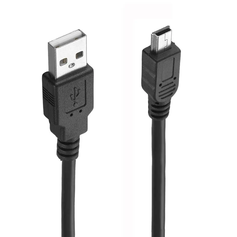 Lballist мини-5PIN USB Кабель USB 2,0 Тип A штекер для мини-5р мужской фольгированный Плетеный экранированный 30 см 50 см 1 м 1,5 м 1,8 м 3 м 5 м