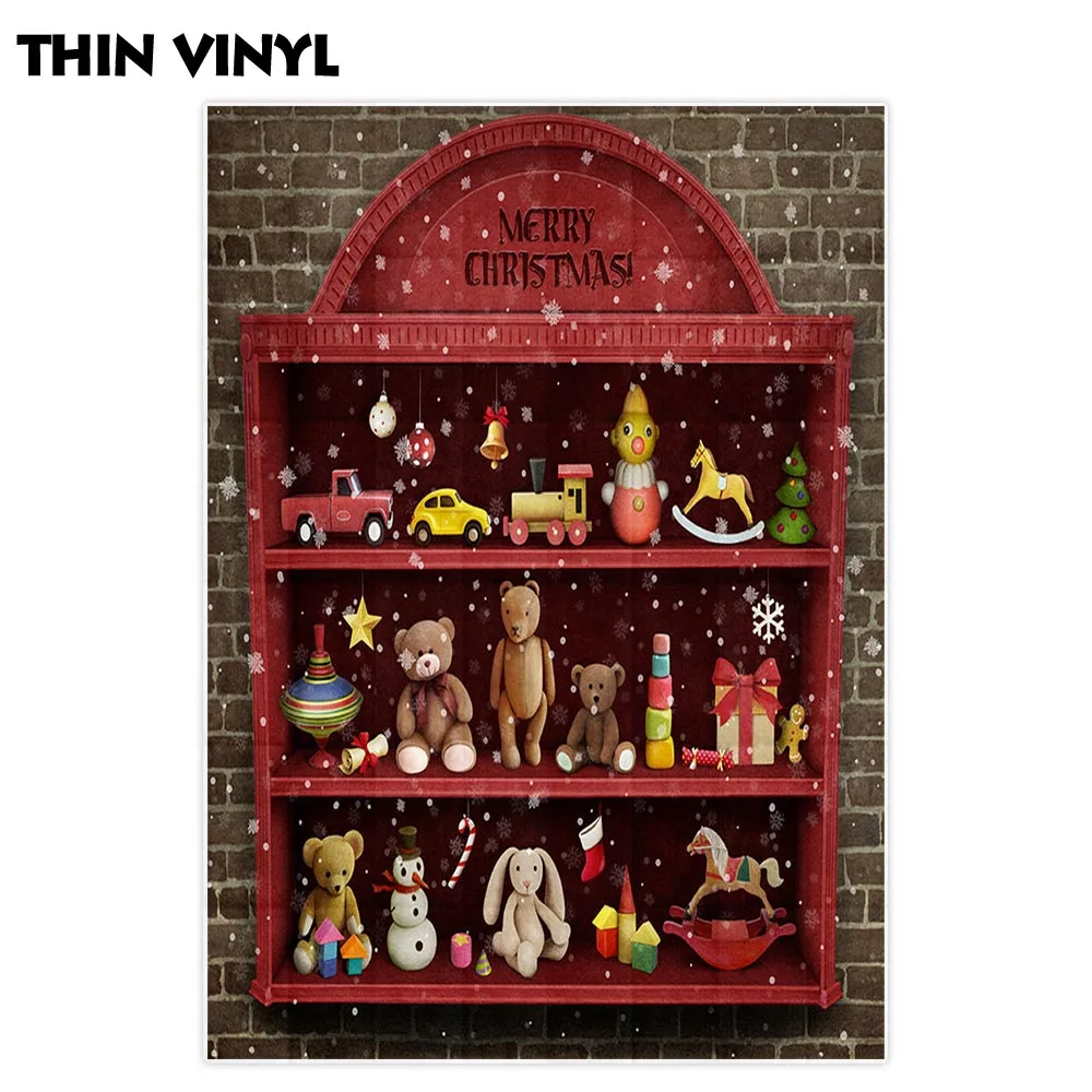 Allenjoy الخلفيات للتصوير عيد ميلاد سعيد الأحمر خزانة لعبة الدب أرنب ندفة الثلج اللبنات خلفية صورة المتصل Allenjoy الخلفيات للتصوير عيد ميلاد سعيد الأحمر خزانة لعبة الدب أرنب ندفة الثلج اللبنات خلفية صورة المتصل