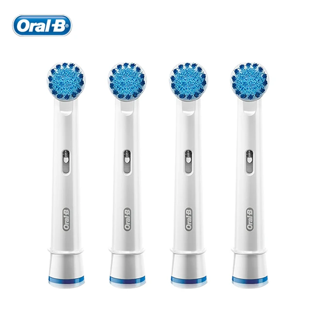 Oral B Electric Toothbrush Heads Genuine EB17 4 for Sensitive Gum Care
