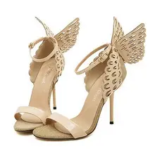 New Size 4~9 Butterfly High Heels Women Shoes 2016 Sexy Women Pumps zapatos mujer