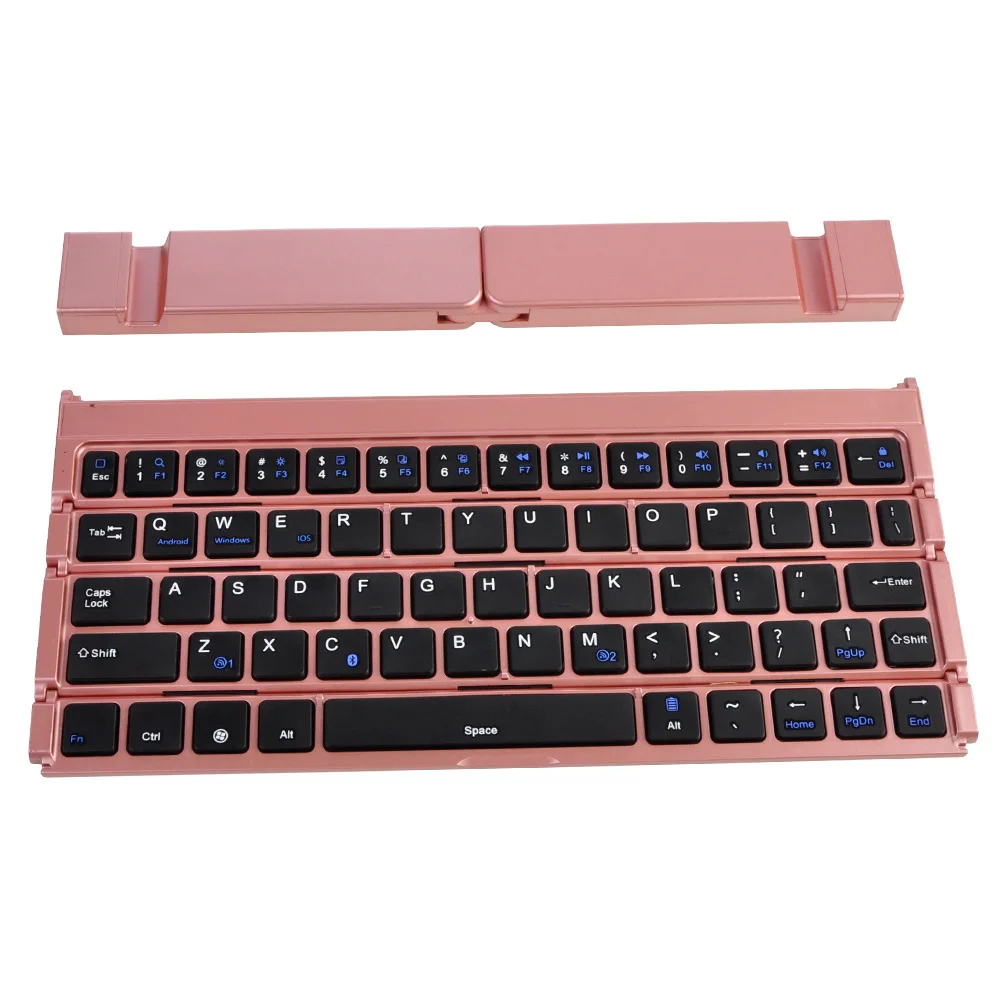 

Bluetooth Keyboard Folding Keypad Portable For IOS Android Mobile Phone Tablet HSJ-19
