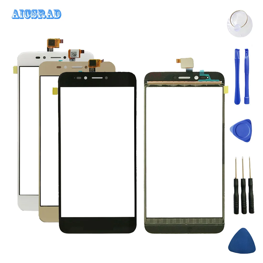 AICSRAD 5 дюймов 100% Протестировано внешнее стекло панели для wiko u pulse Digitizer сенсорный
