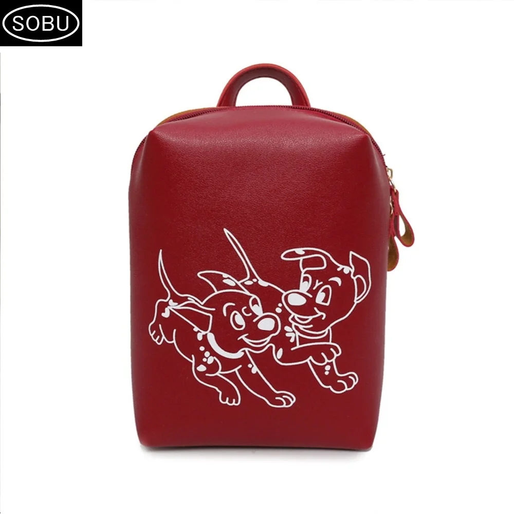 

Fashion Women Backpack High Quality Youth PU soft leather small mini Backpacks for Teenage Girls Female School Shoulder Bag J106