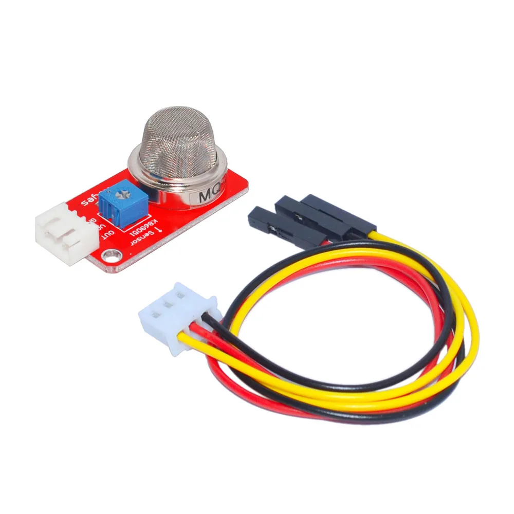 

MQ-2 smoke sensor red with white terminal for Arduinos sensor