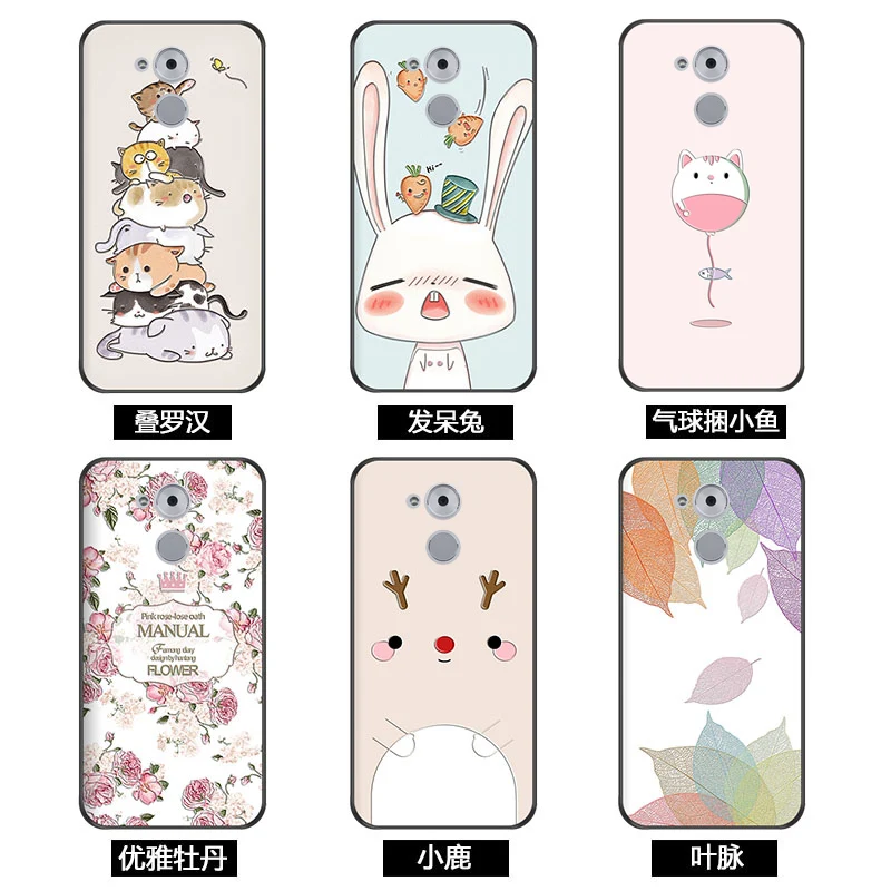 

Cute Animal Silicone Case For Huawei honor 4C 5C 6C Pro 5X 5A 6A 6X Nexus 6P Case TPU Silicone Back Cover For Huawei GT3 GR5