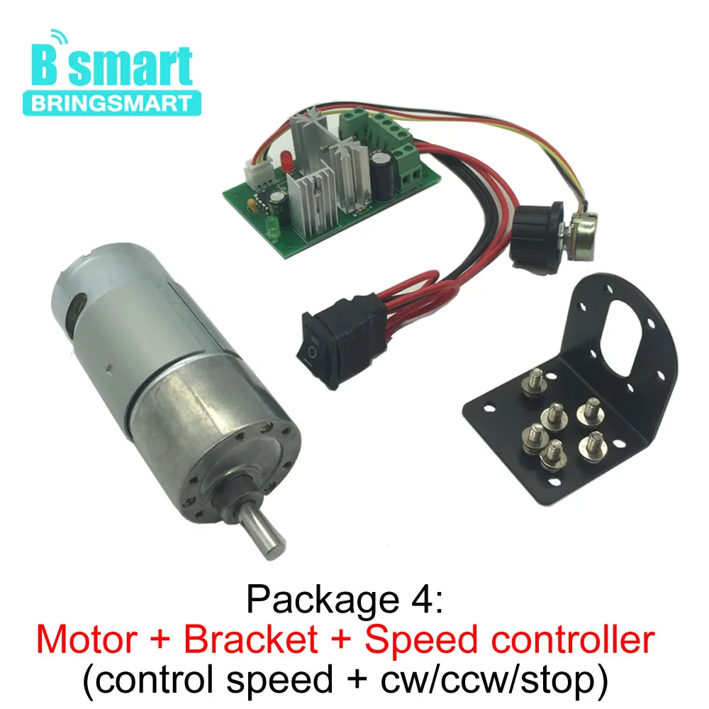 BringSmart al por mayor JGB37-550 Mini inversa Motor 12 V DC Motor de alto par Motor electrónico Reductor 12 V Motor de engranaje BringSmart al por mayor JGB37-550 Mini inversa Motor 12 V DC Motor de alto par Motor electrónico Reductor 12 V Motor de engranaje