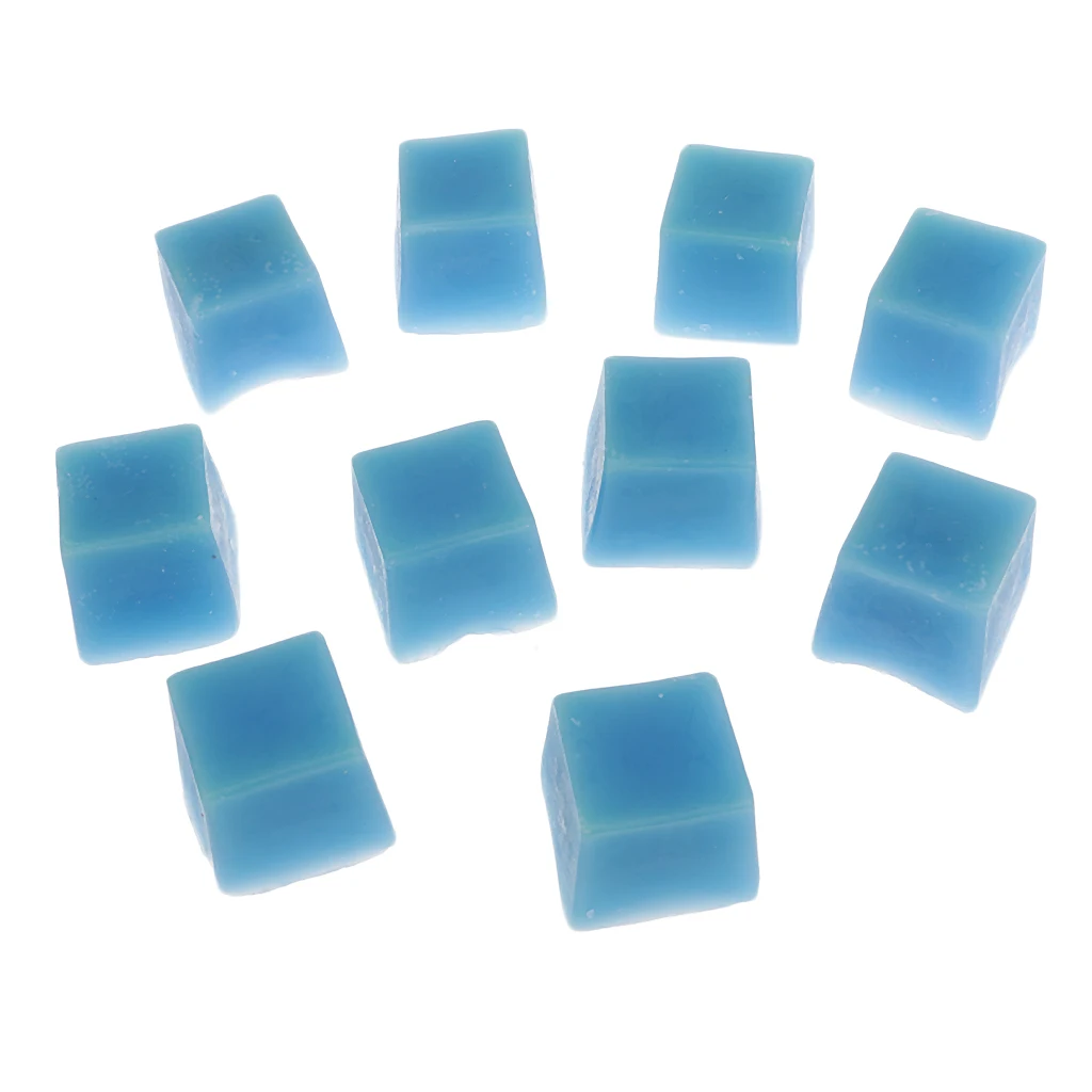 10stk cubo parafina cera bloques Wax bloque para DIY velas fabricación 