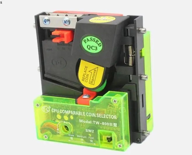 

Vertical Advanced CPU comparable Coin selector TW800 vertical coin acceptor arcade accessories for coin operator arcede cabinet