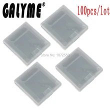 100 шт/партия приемопередатчик цветные игровые карты коробка игровой протектор картриджа держатель оболочки пылезащитный чехол для GameBoy цветная GBO dmg консоль