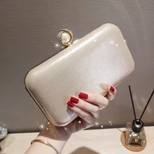 Новые горячие вечерние сумки с бриллиантами кольцо с жемчужиной день клатч Модные женские вечерние сумки