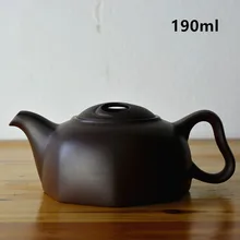 Фиолетовый глины Чай горшок Китайский Исин Керамика Чай горшок Посуда для напитков кунг-фу инструмент восемь схемы Zisha Чай горшок 190 мл чай Церемония подарок