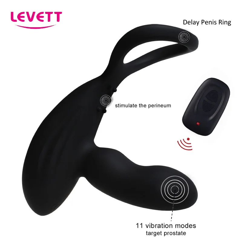 LEVETT Prostate Massager Dual Motor Anal Vibrator For Men Gay G-spot Vibrator Prostata Massage Anal Butt Plug Adult Sex Toys LEVETT Prostate Massager Dual Motor Anal Vibrator For Men Gay G-spot Vibrator Prostata Massage Anal Butt Plug Adult Sex Toys