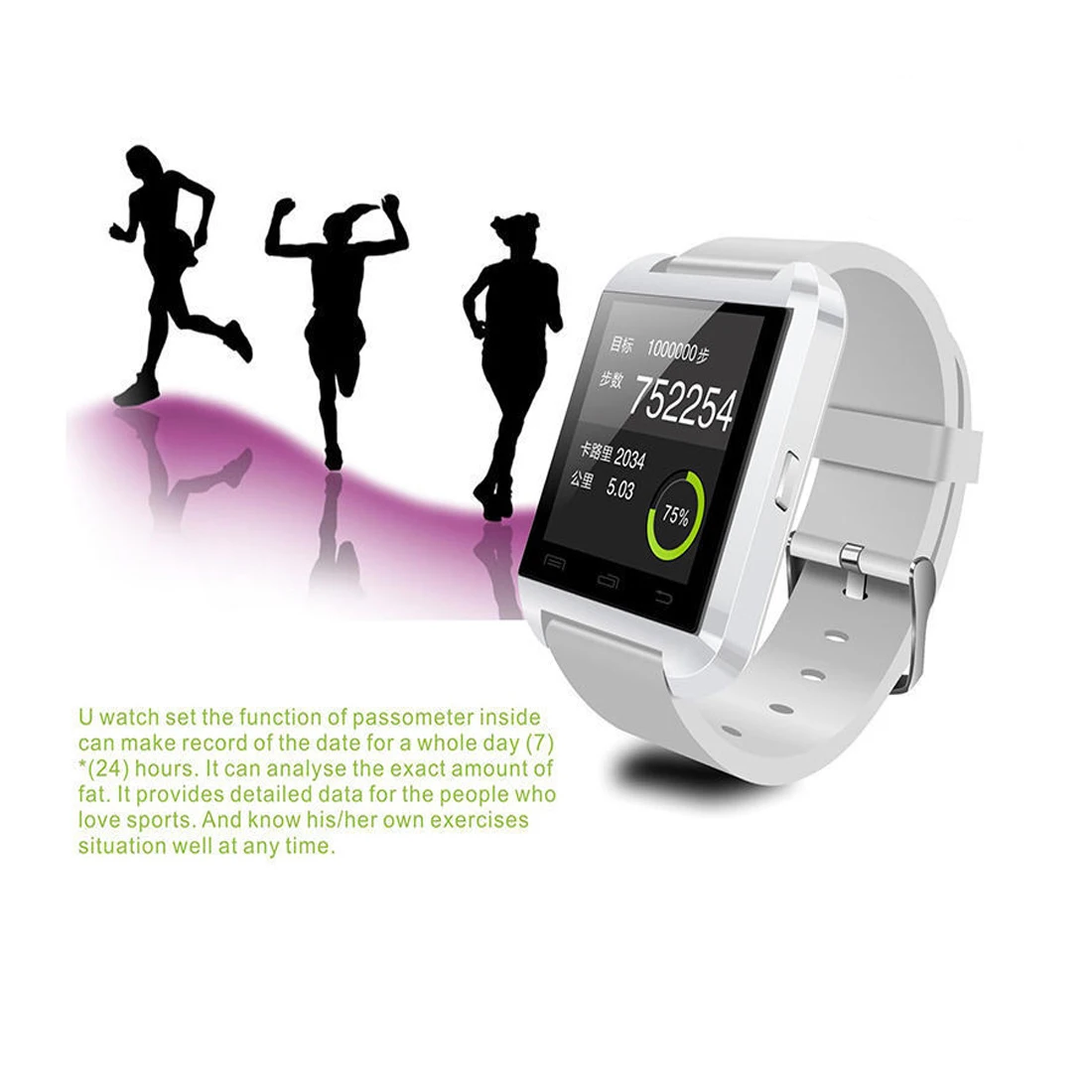 

Meboyixi Bluetooth Smart Watch U8 Smartwatch U Watch For iOS iPhone Samsung Sony Huawei Xiaomi Android Phones Good as GT08 DZ09