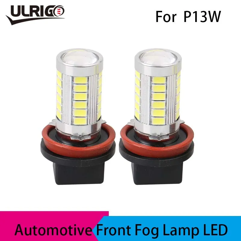 

2 PCS Voiture H8 H11 led 9005 hb3 9006 hb4 h4 h7 p13w H16 5630 33SMD Antibrouillard Diurne Ampoule Tournant Parking Ampoule 12V