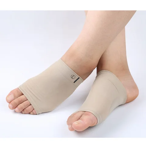 Almofada do pé Esporão de Calcanhar Pares Nova Correção Pedicure Pés Almofada Palmilha Plana Manga Ortopédicos Arch Suporte Fascite Plantar 10