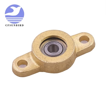 

CFsunbird 3d printer wholesales 10pcs 6mm caliber zinc alloy bearing KFL06 FL06 flange bearing with pillow block