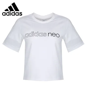 

Original New Arrival 2019 Adidas NEO W SWEAT HD SS Women's T-shirts short sleeve Sportswear