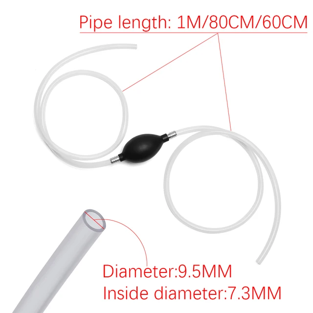 Handpumpe Wasser, Benzin Absaugpumpe, Saugpumpe zum Umfüllen von  Flüssigkeiten Diesel Öl, Umfüllpumpe mit 3 Schläuchen, Luftpumpe Aufsätze :  : Auto & Motorrad