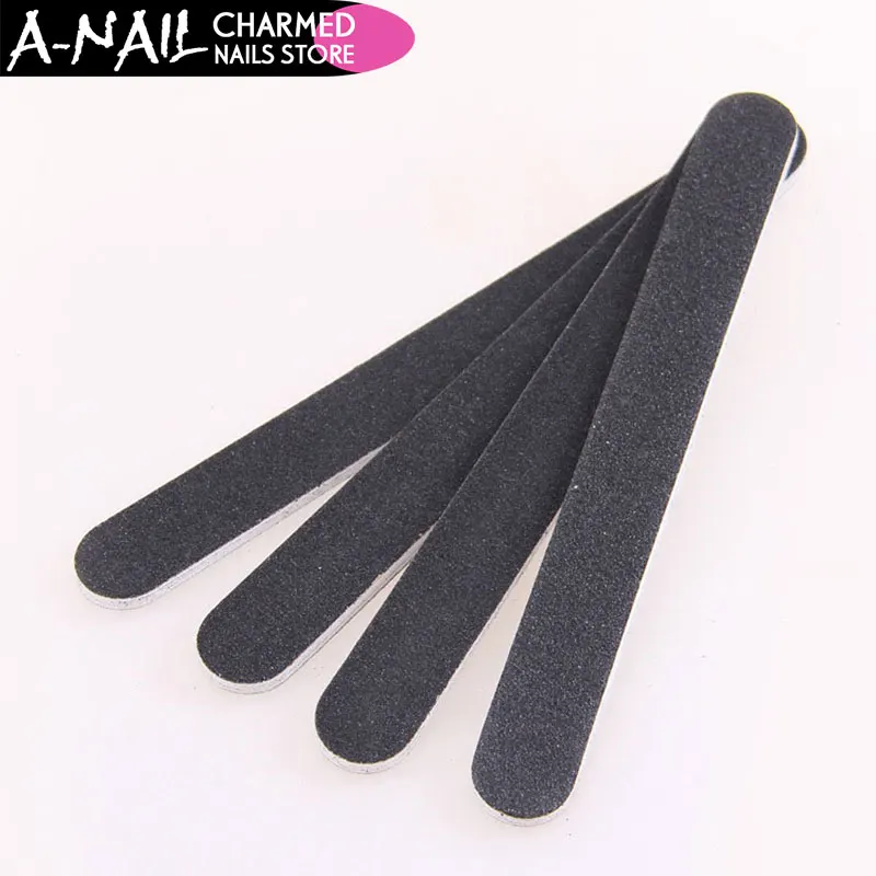 5PCS Nail Art Sanding Salon Buffer Nail Files Sandpaper Manicure UV Gel