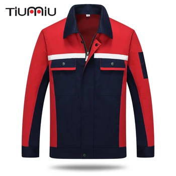 

New Arrival High Quality Men Women's Work Wear Sets Two Pieces Reflector Protective Coat Engineering Service Winter Workshop Set