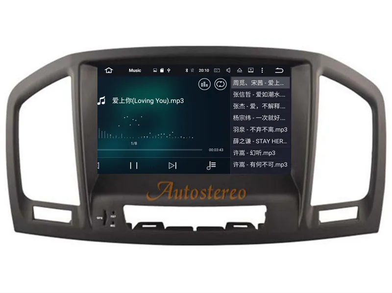 Excellent Android 9.0 4+32GB IPS Screen Car DVD Player GPS Navigation For Opel Vauxhall Holden Insignia 2008-2013 CD300 CD400 Free Camera 25