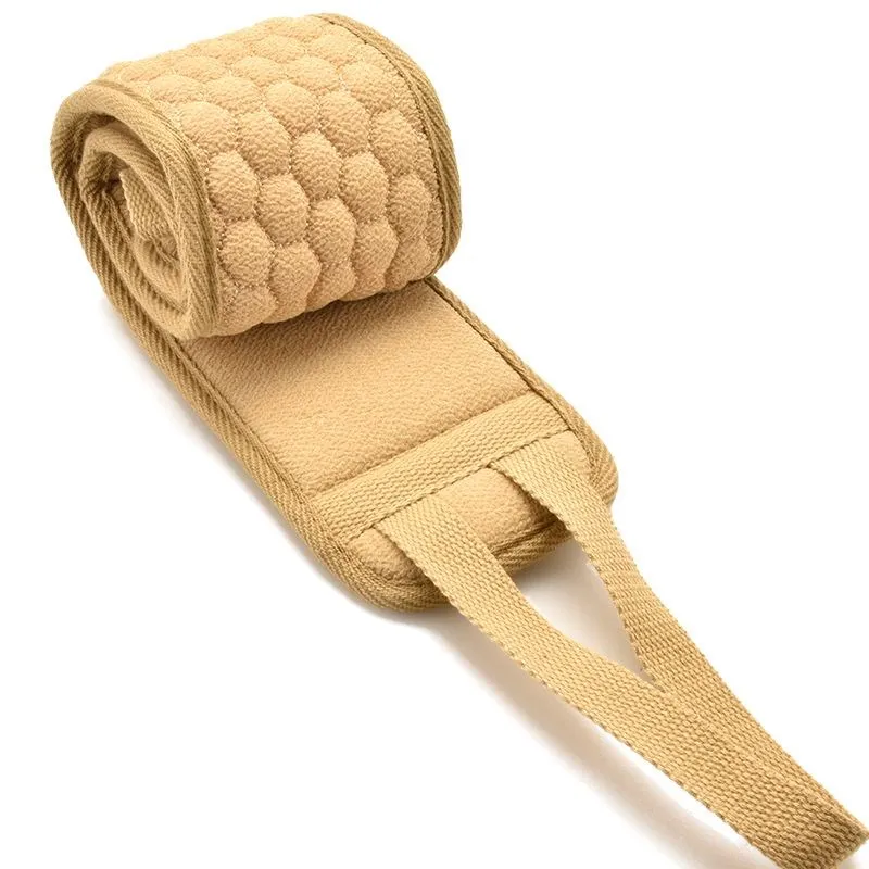 

Exfoliating Loofah Back Scrubber for Bath Long Shower Luffa Sponge with Bar Soap Pocket Body Sponge Deep Clean Scratcher