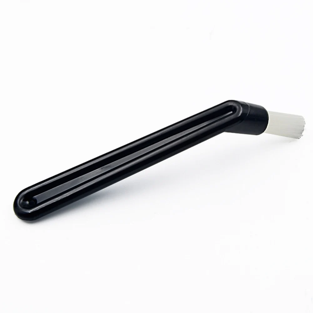 

Practical Kitchen Non-Slip Durable Plastic Handle Portable Home Black Ergonomic Cleaning Brush Coffee Machine Nylon Bristles