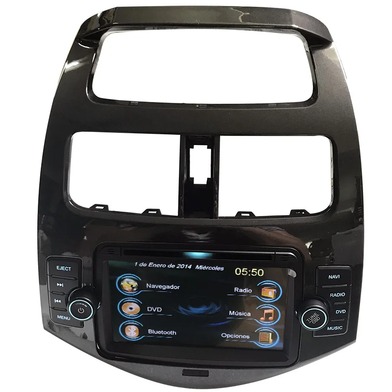 HIGH QUALITY Car DVD GPS Navigation Player Car Stereo AM FM USB Fit For CHEVROLET Spark 2010-14 Radio Headunit Device car system