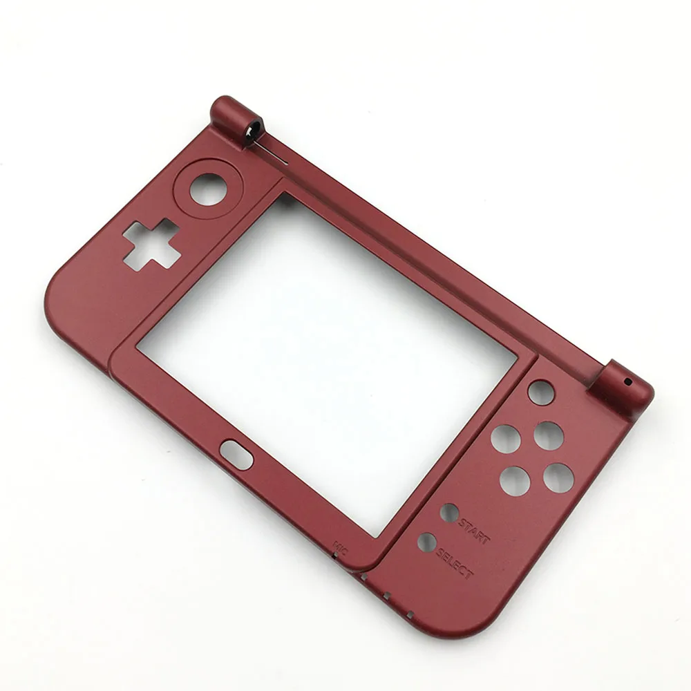 5 шт. для новых 3DS LL чехол для корпуса Новинка Verison для nintendo new 3dsll XL запасная петля часть черная Нижняя средняя оболочка - Цвет: Red