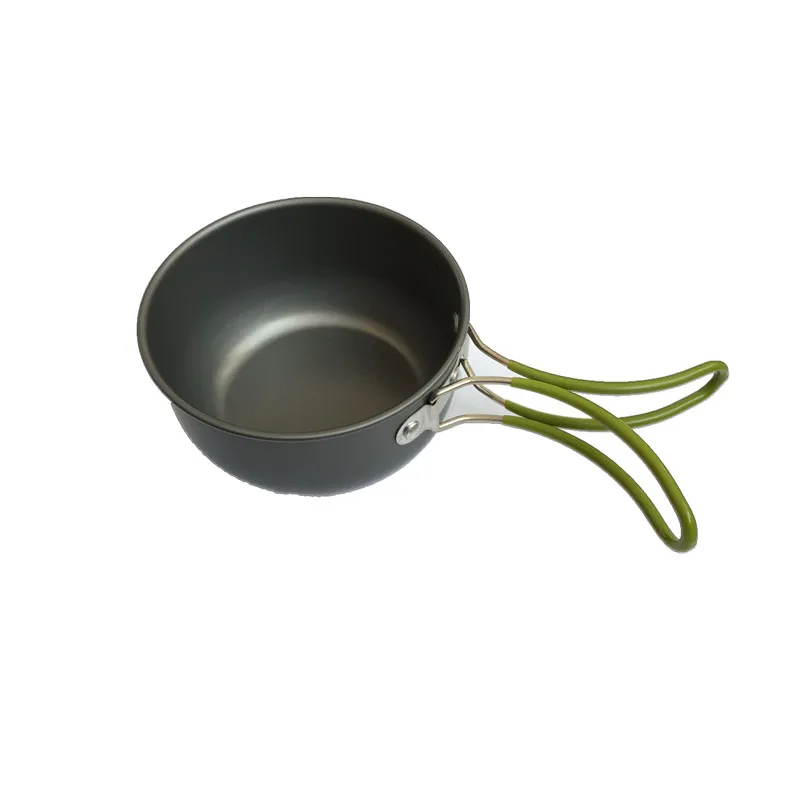 Aluminio plegable tazón olla de cocción portátil acampar al aire libre picnic cocina vajilla caldera Aluminio plegable tazón olla de cocción portátil acampar al aire libre picnic cocina vajilla caldera